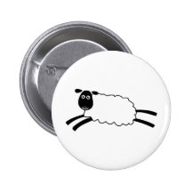 Moutons heureux badges