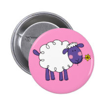 Moutons laineux badge