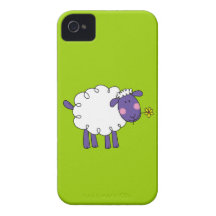 Moutons laineux coques iPhone 4 Case-Mate