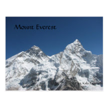 Mt Everest de carte postale de Kala Patar