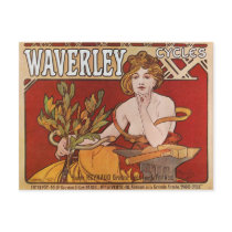 Mucha ~ Waverley fährt 1898 rad