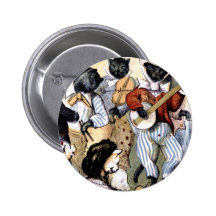 Musiciens de chat badge