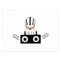 Musik DJ Postkarten
