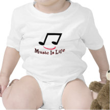 Musik ist Leben Strampler
