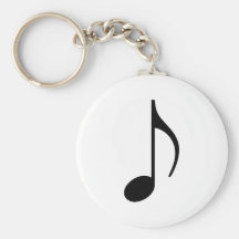 Musikanmerkung Schlüsselanhänger