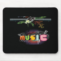 Musique couleurs tapis de souris