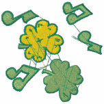 Musique de shamrock sweatshirt avec capuche