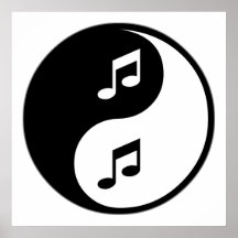 Musique de Yin Yang Affiche