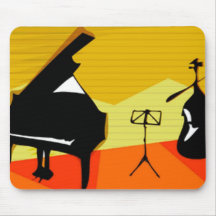 Musique piano violon tapis de souris