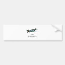 Mustang de P-51 B Adhésif Pour Voiture