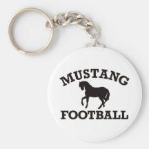 Mustang-Fußball Schlüsselbänder