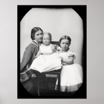 Mutter u. Kinder, Gertrud Hubbard Daguerreotype