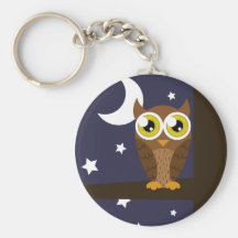 "Nachteule" Keychain Schlüsselbänder