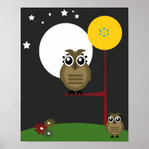 Nachteulen-Plakat