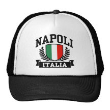 Napoli Italien Baseball Kappe