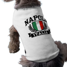 Napoli Italien Hund T-shirt