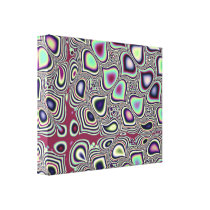 Natur-Abgabe - Fraktal-Kunst-Leinwand-Druck