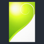 Natur-abstraktes stationäres büropapier