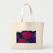 NATURE ROSE FONCÉE DE BEAUTÉ DE FLEURS DE POURPRES SACS FOURRE-TOUT