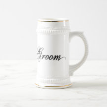 Naughy Schmutz-Skript - Bräutigam-Schwarzes Tee Tasse