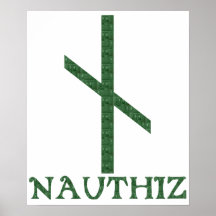 Nauthiz Plakat