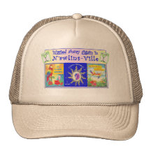 n'awlins d'alla de chapeau de camionneur casquettes