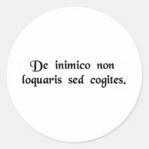 Ne souhaitez pas la défectuosité votre ennemi ; pr autocollants