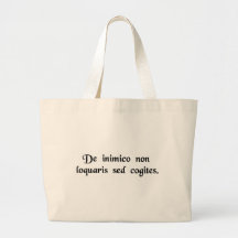 Ne souhaitez pas la défectuosité votre ennemi ; pr sac fourre-tout