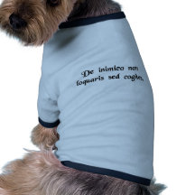 Ne souhaitez pas la défectuosité votre ennemi ; pr manteau pour chien