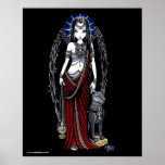 Nefertari Ägypter Bastet Göttin-Engels-Plakat