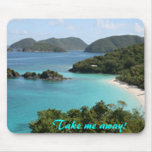 Nehmen Sie mich zur Stamm-Bucht! weg! Mousepad
