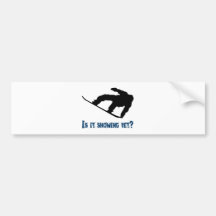 Neige-t-il encore ? - Snowboarding Autocollant Pour Voiture