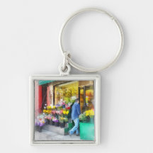 Neighborhood Flower Shop Keychains