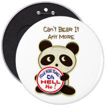 Nein Anstecknadelbutton