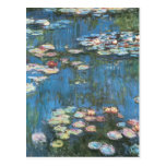 Nénuphars par Claude Monet, impressionisme vintage Cartes Postales