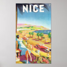 Nettes Vintages Reise-Plakat