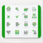 Netz und Internet Icons2 Mauspads