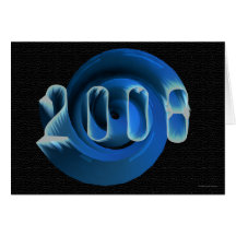 Neue Jahre 2008 Grußkarten