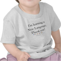 Neue Schmiere GA GA GA des Babys Sprach Tshirt