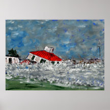 Neuer Becken-Kanal-Leuchtturm Plakatdrucke