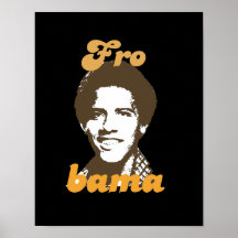 Neues Frobama Braun Plakatdruck