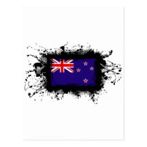 Neuseeland-Flagge Postkarten