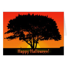 Neustart, glückliches Halloween! Grußkarten