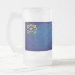 Nevada-Flagge; Kaffee Tasse