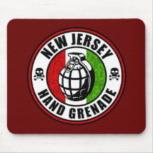 New-Jersey Handgranate Mousepads