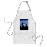 New York City et nuit bleue Tablier