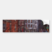 New York - Greenwich Village - Nordapotheke Auto Aufkleber
