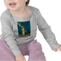 New York : La ville de merveille de l'affiche du m T-shirt