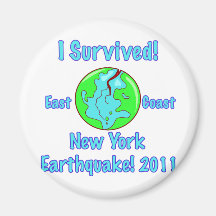 New- Yorkerdbeben von 2011 Kühlschrankmagnet