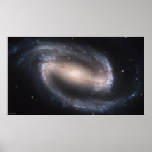 NGC-1300 abgehaltener Spiralarm Posterdrucke